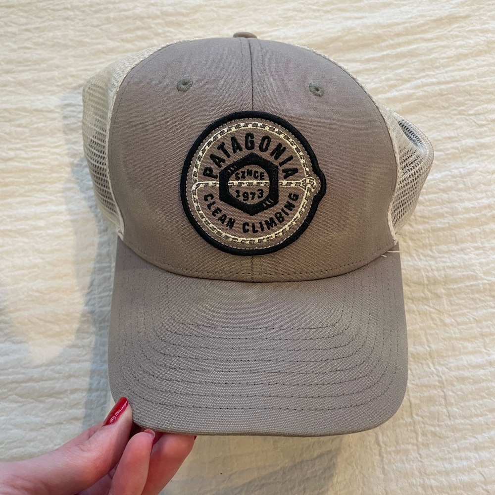 Patagonia Grey Mesh Hat